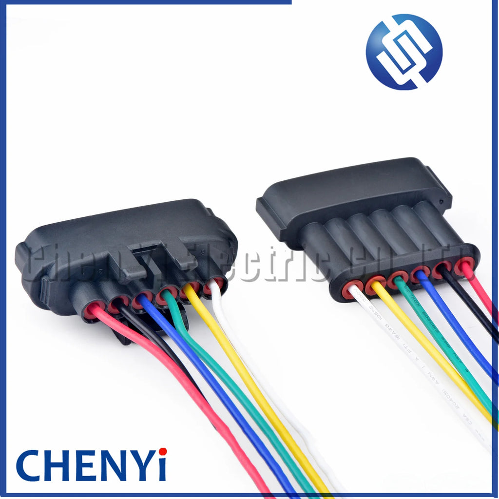 6 Pin Auto waterproof connector Accelerator Pedal TPS Throttle Sensor plug 7283-1968-30 90980-11858 For Toyota Mitsubishi