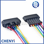 6 Pin Auto waterproof connector Accelerator Pedal TPS Throttle Sensor plug 7283-1968-30 90980-11858 For Toyota Mitsubishi