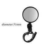 Universal Bicycle Handlebar Mirror 360° Adjustable Rear View for Bike Motorcycle Cycling Safety Amagi Mount Design Amagi