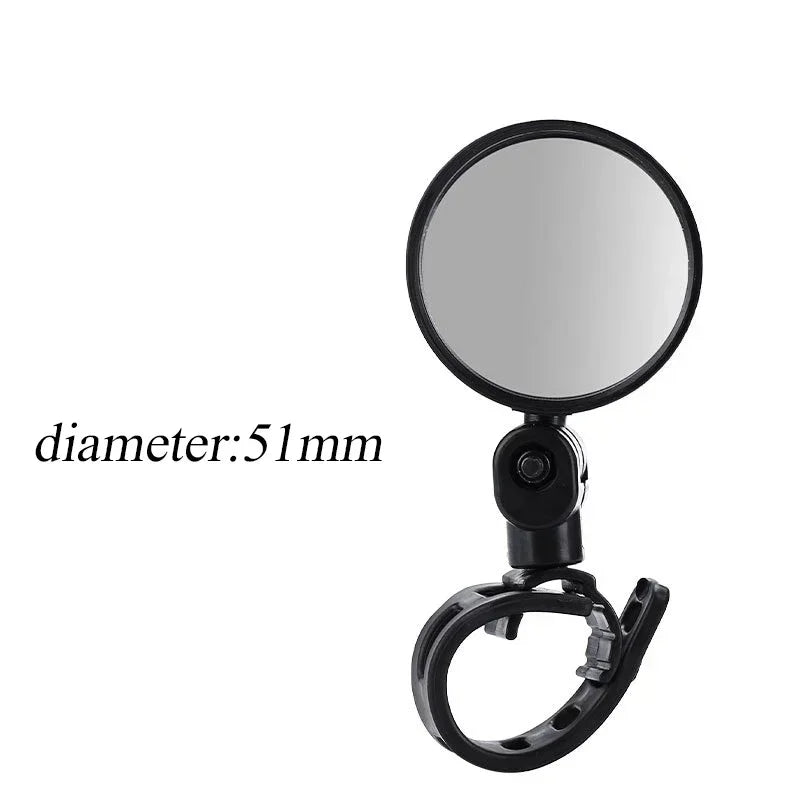 Universal Bicycle Handlebar Mirror 360° Adjustable Rear View for Bike Motorcycle Cycling Safety Amagi Mount Design Amagi