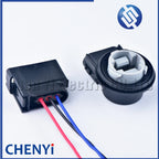 3 Pin Rear tail light brake light turn signal fog lamp bulb base lamp socket plug 3157 for Chevrolet Equinox Ford F150 JEEP