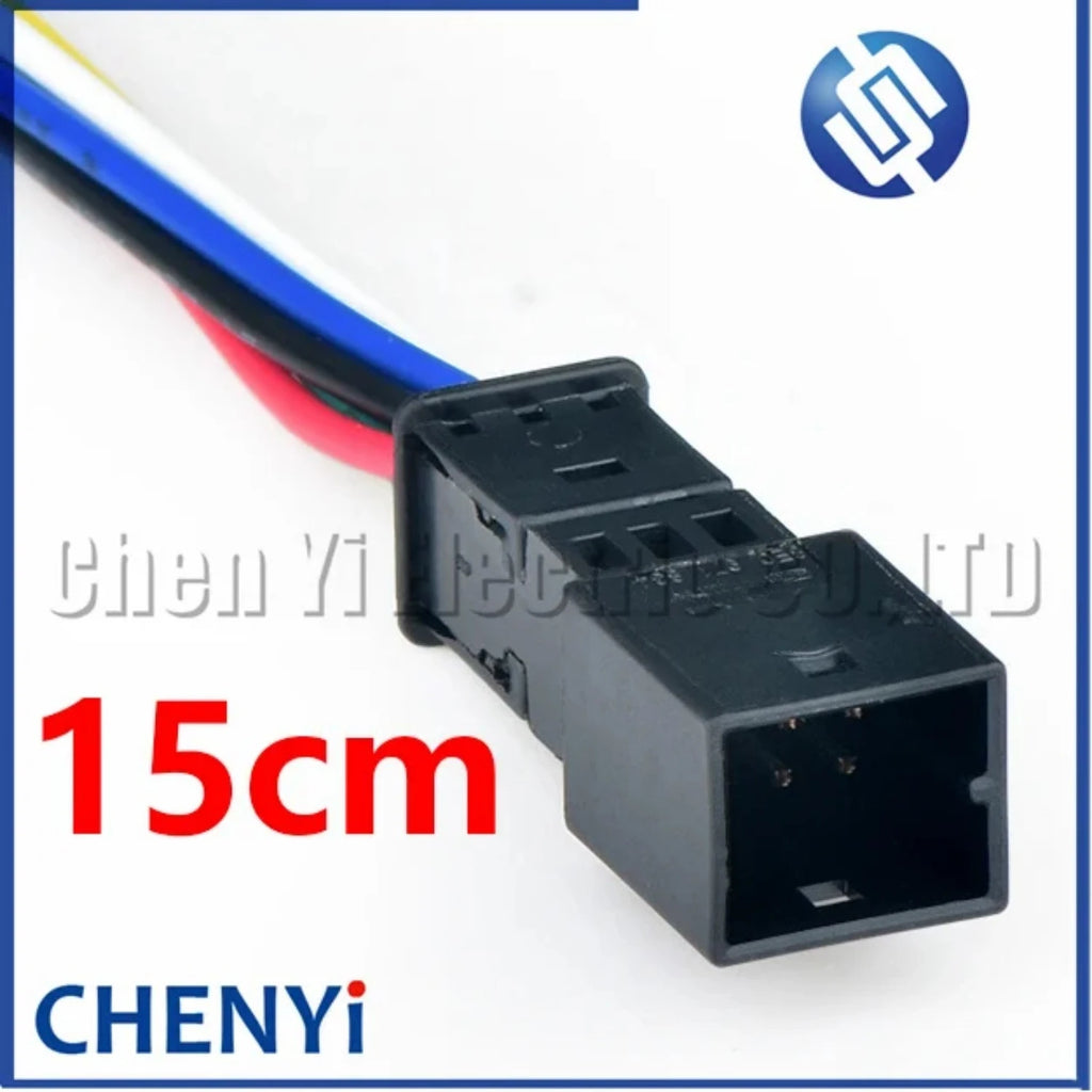 6 Pin Automotive connector Car Anti-glare Rearview Mirror harness plug 8E0971833 8E0971834 1418784-1 0-1418780-1