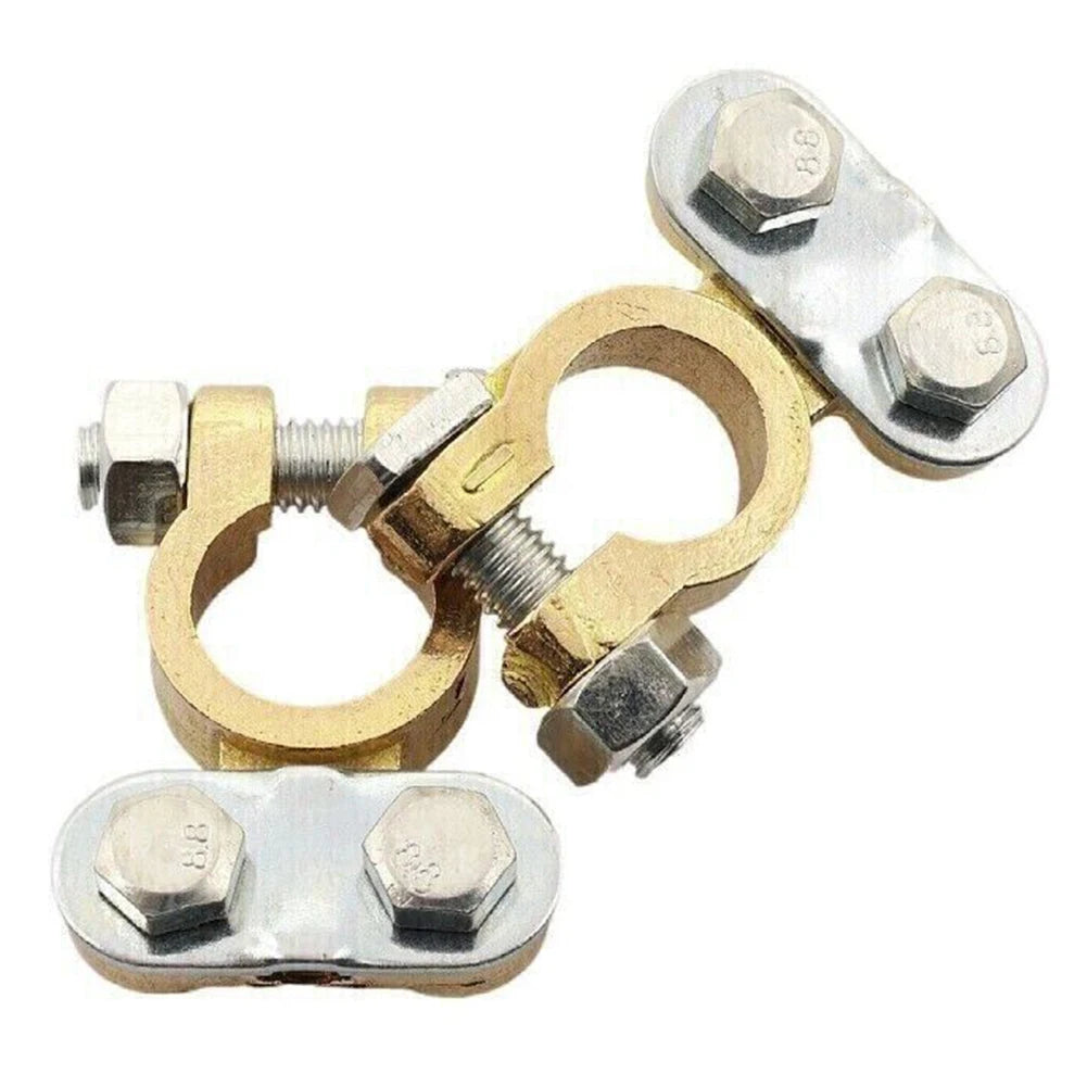 2 Pcs 12V Battery  Terminals Connectors Clamps For Leisure  Clamps Car Van Caravan Campervan  Quick Release Terminal