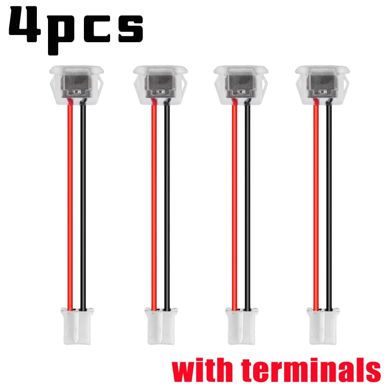 2-10pcs 11cm TYPE-C2P Female Glue-in Receptacle 3A Input Charging Port USB-C Power Port Charger Plug Connector for Cars 3c Smart