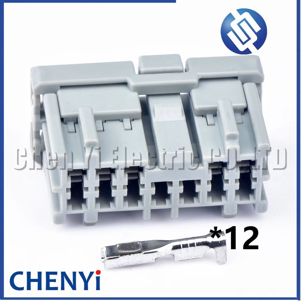 12 Pin Automotive connector Power Seat Assembly Plug Automotive Light Anti-rollover Sensor Plug 6098-0252 6098-0251 For Honda