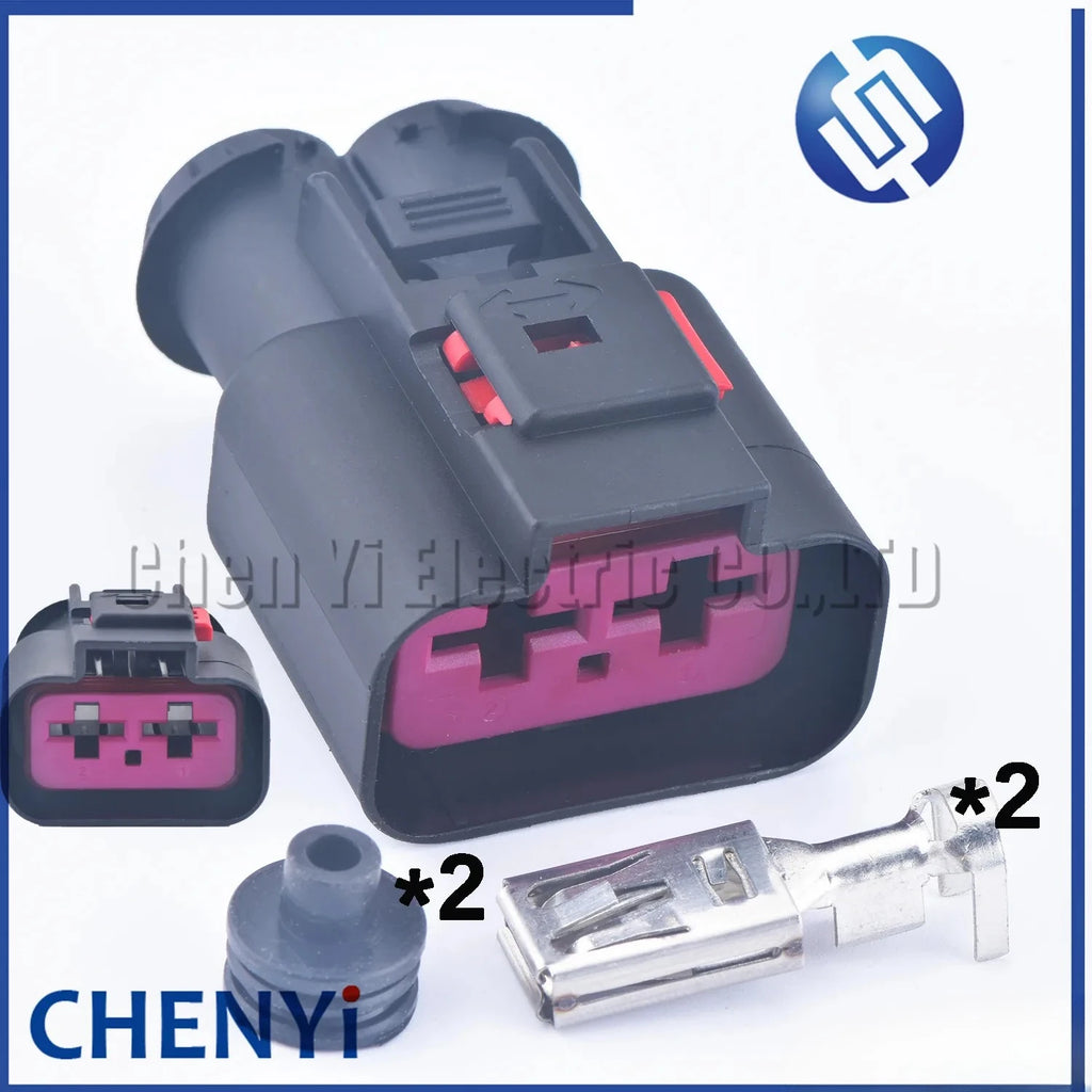 2 Pin/way 9.5mm Series female or male  Auto waterproof connector High Current wire cable plug 13943438 F064200 33500397 With Pin
