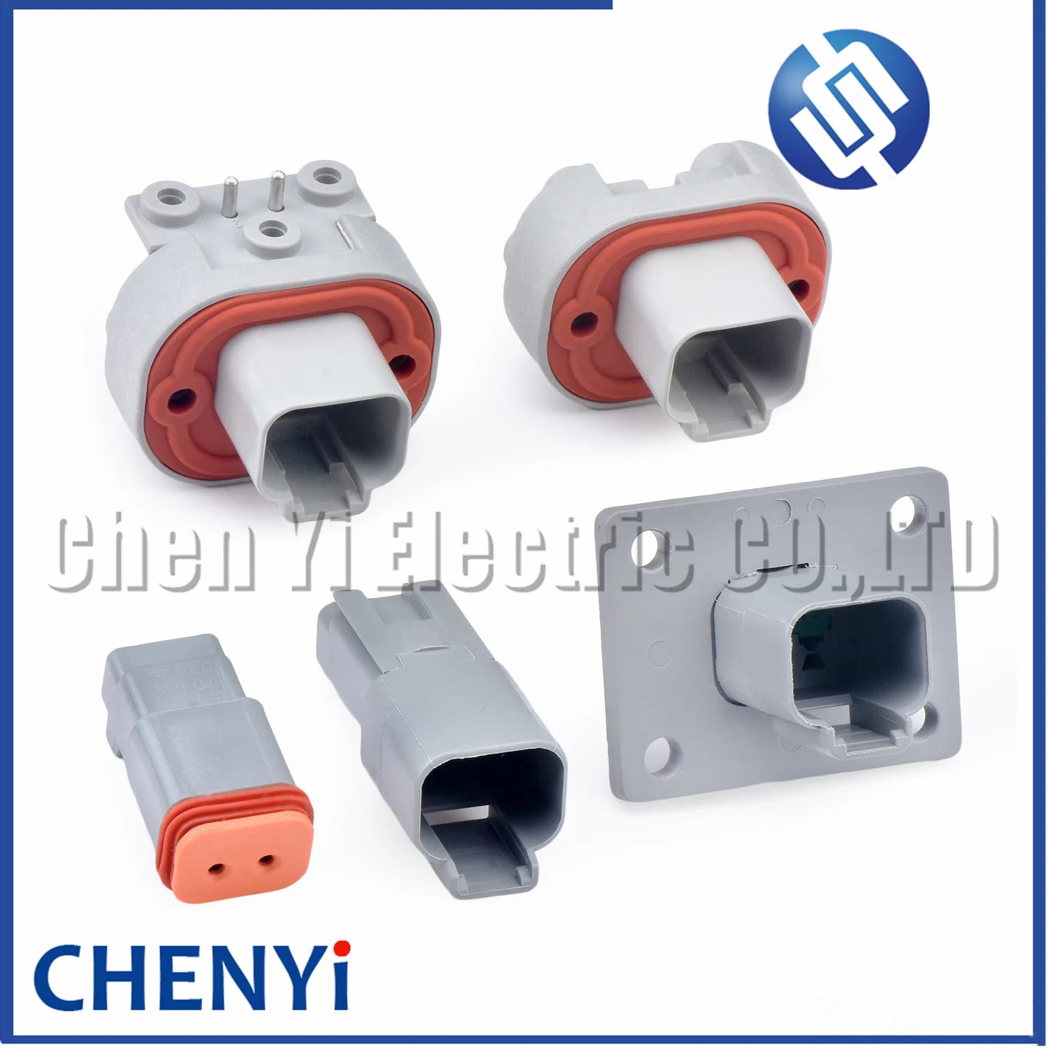 2 Pin Automotive Waterproof Connector Wire harness plug DT06-2S DT04-2P DT04-2P-L012 DT15-2P DT13-2P For Deutsch DT series