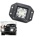 Car LED Work Light Flush Mount Bar OffRoad 12V 24V Spot Flood LED Light Bar LED Daytime Running Lights Car Tuning Accessories
