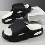 EVA Men's Summer Sandals Fashion Soft Cloud House Platform Slides Unisex Outdoor Non-slip Beach Shoes Men Bathroom Slippers Amag