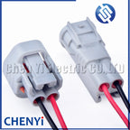 2 Pin Automotive waterproof Car fog light plug width indicator lamp connector 6189-0249 6189-0239 90980-11156 For Toyota 1JZ 2JZ