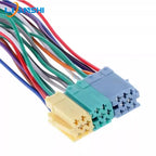 Volkswagen three-color plug navigation CD modification cable, rear reversing video and audio, AUX/USB signal tail cable, 20p pin