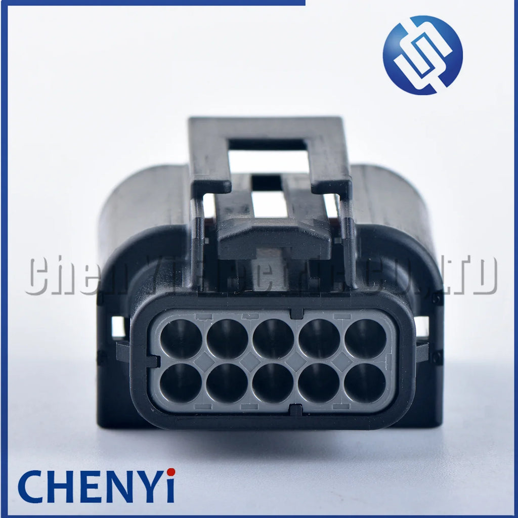 10 Pin female Automobile waterproof connector Motor water pump plug Gas engine chassis fuse box plug 1-1897726-2 for truck