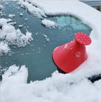 Car Windshield Wiper, Ice Scraper, Multifunctional Snow Scraper Magic Tapered Lightweight Plastic Snow Show Christmas Gift Amagi