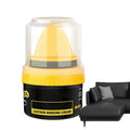Car Leather Cleaning Cream Interior Seat Maintenance Care Oil with Sponge Brush Sofa Bags Shoes Back to Gloss Polisher Cleaner