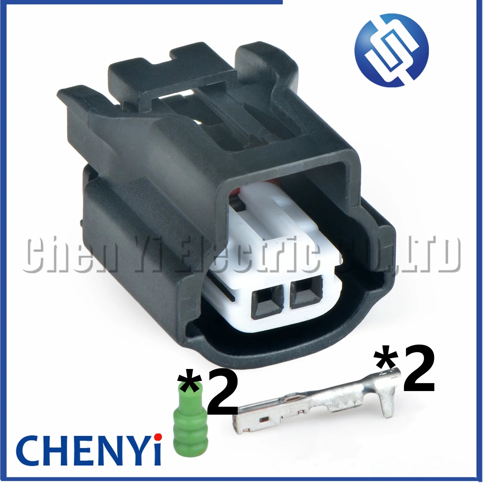 2 Pin Automotive Trunk switch connector Tail light and brake light harness plug 6189-7523 6188-5641 For Honda Roewe MG