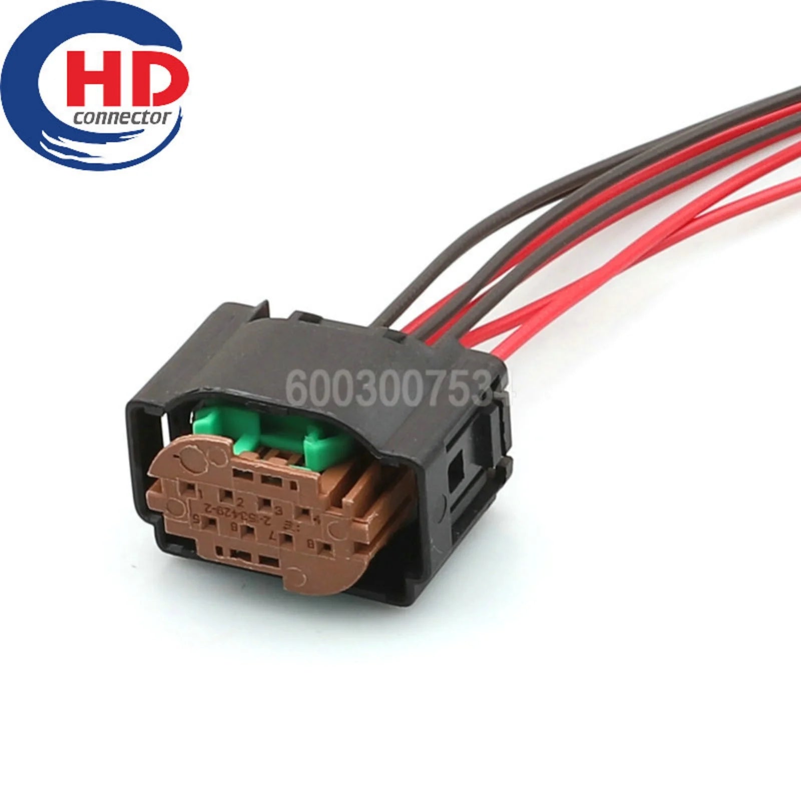 TE AMP Tyco 8 Pin Female Reverse Sensor Radar Automotive Connector For Audi Benz VW BMW BENZ 2-1534229-2