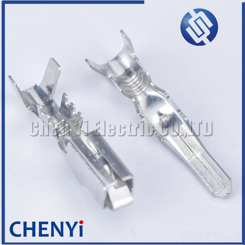 20 pcs 2.8 mm auto wire terminal brass crimp loose terminal for male female fog lamp light connector H11 H8 H9 Xenon Plug