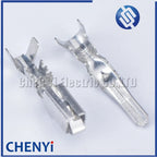 20 pcs 2.8 mm auto wire terminal brass crimp loose terminal for male female fog lamp light connector H11 H8 H9 Xenon Plug