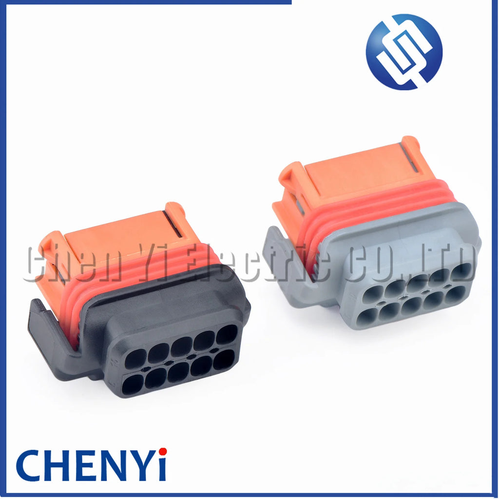 10 Pin  Automobile waterproof connector headlamp Headlight Lamp plug 98788-1201 With Pins For Peugeot 308 Citroen Renault
