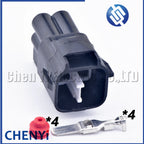 4 Pin Auto connector Water tank air conditioning motor fan Plug 7282-7043-30 7283-7043-30 DJ7041Y-4.8-11/21 For Toyota Suzuki