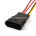 6Pin 1.5mm Male Female Waterproof Electrical Flat Accelerator Pedal Plug Sensor Socket Connector 12162210