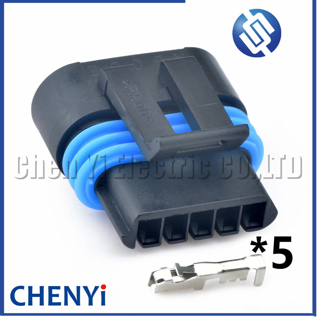 5 Pin automotive waterproof High Energy Ignition Coil built-in Igniter connector Throttle plug 12162825 12162830
