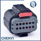 12 Pin Automotive waterproof connector Transmission plug With Pins pins 1897462-2 For BYD DMI