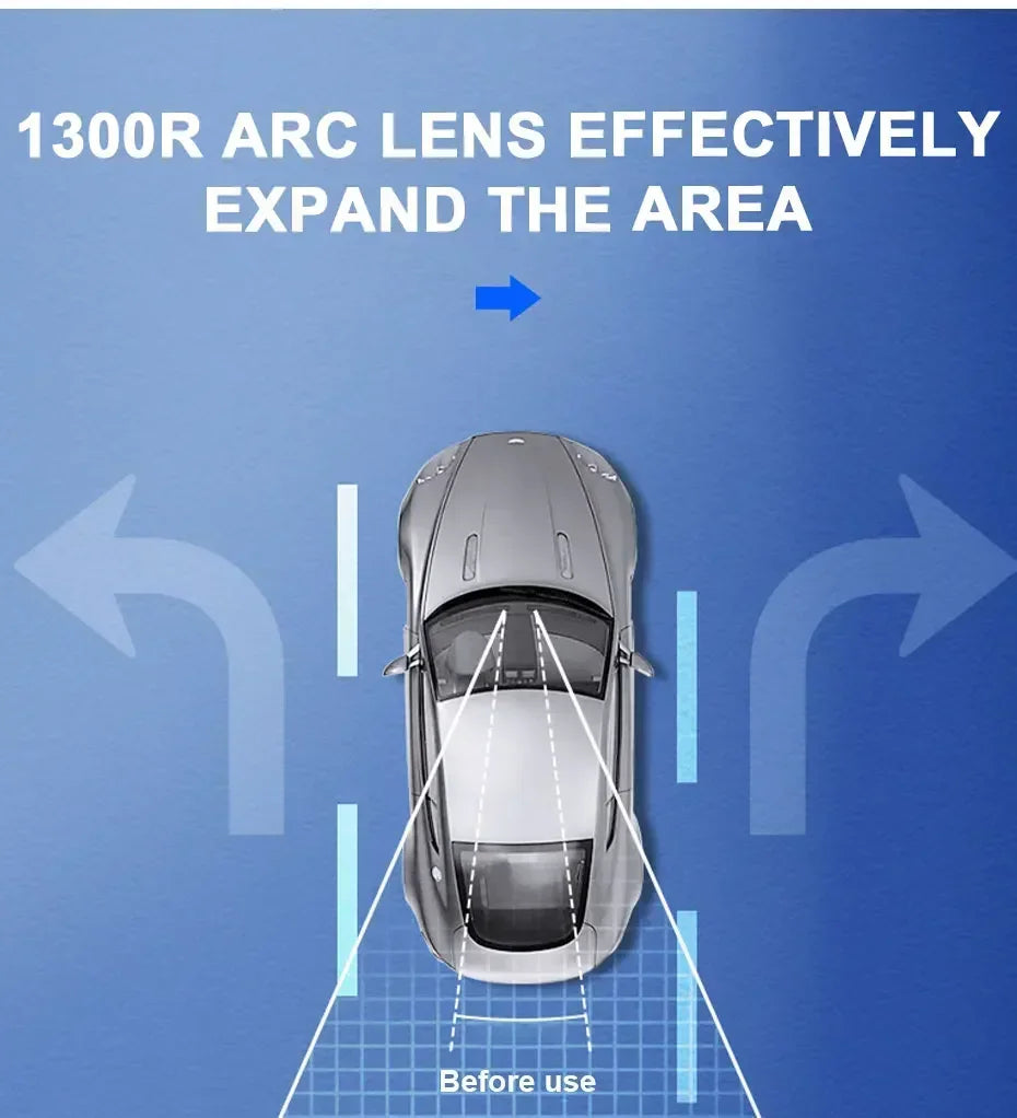 Wide Angle Convex Universal Anti Glare Rearview Mirror Car Interior Baby Seat Watch Sun Visor Safety Goggle Amagi