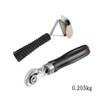 2pcs Car Tire Repair Tool Kit With  Tire Patch Roller Scraper For Patching Grinding And Cleaning Automotive Repair Tools