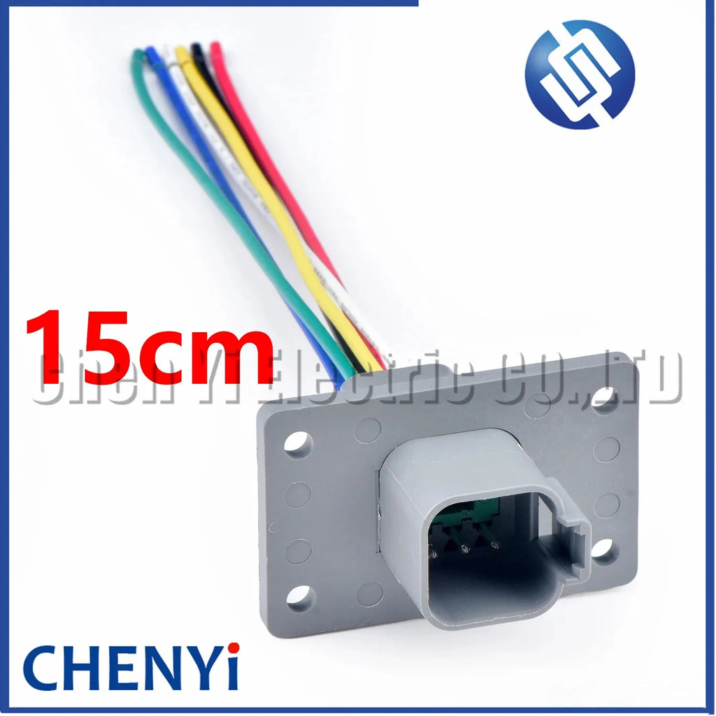 6 Pin Automotive Waterproof Connector Wire harness plug DT06-6S DT04-6P DT04-6P-L012 DT15-6P DT13-6P For Deutsch DT series