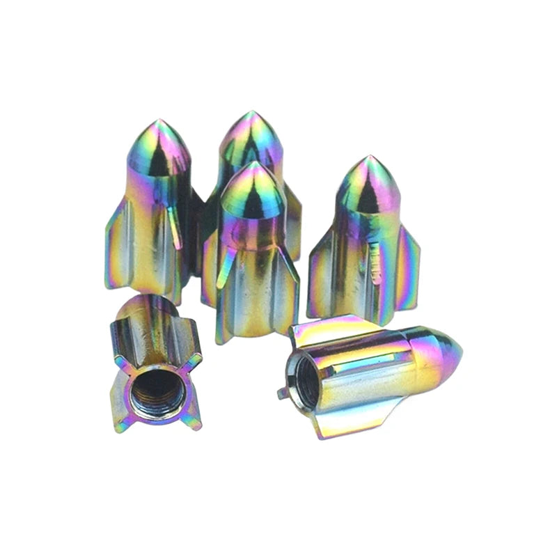 1Pcs Multicolor Tire Valve Stem Caps, Universal Stem Covers for Cars, SUVs, Bike and Bicycle, Trucks, Motorcycles