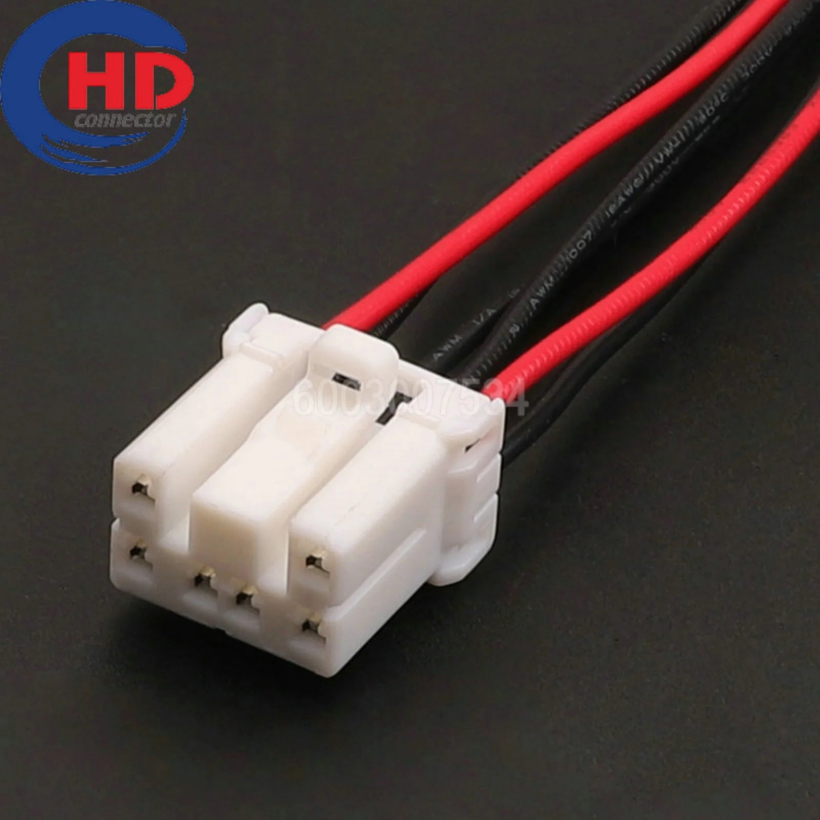 6 pin Connector Auto Wiring Electric Plug Cable Harness Unsealed Female Connector Cable Socket 368539-1