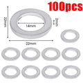 For Honda Accord Civic CRV CRZ HRV Acura 14MM Oil Drain Plug Crush Washer Gasket 9410914000 94109-14000 94109 14000 Fit2006-2018