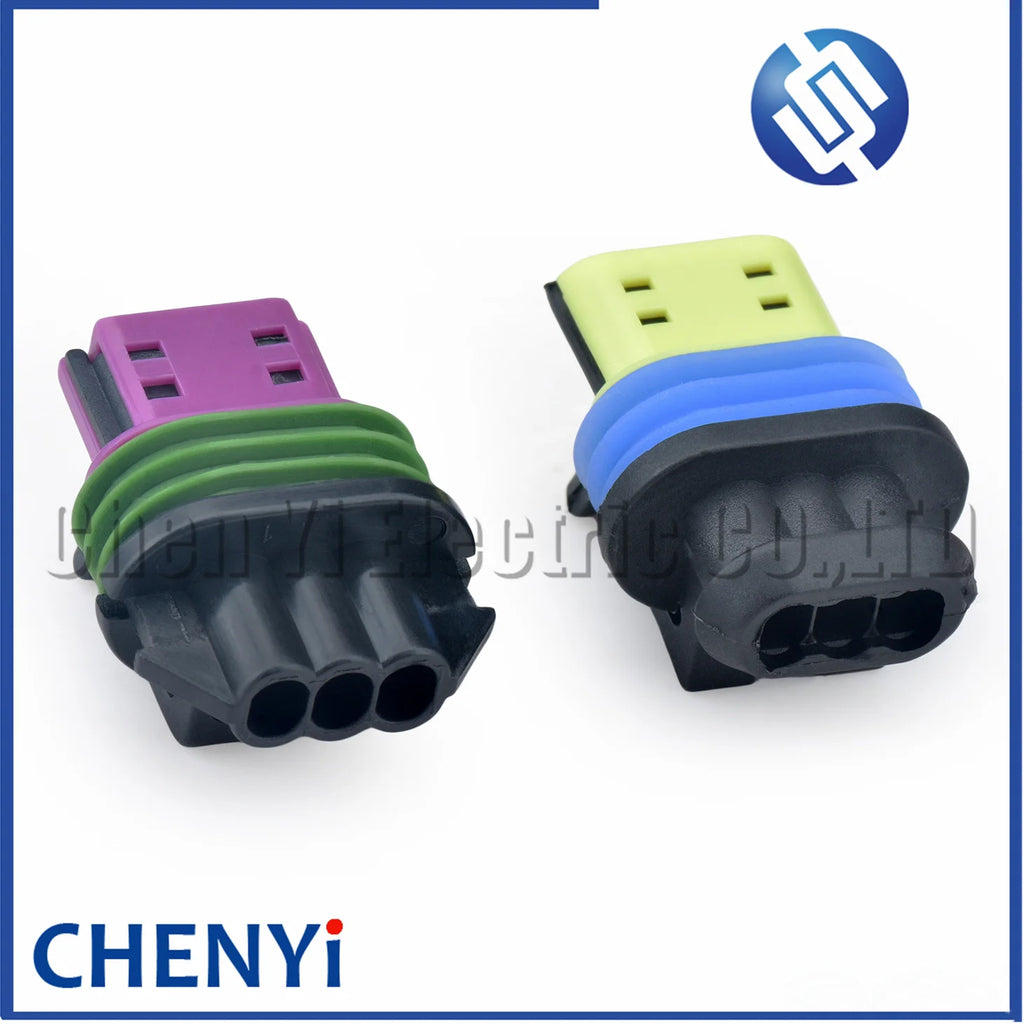 3 Pin Auto Waterproof Connector Automobile turn signal lamp plug Xenon HID Ballast Power Plug 15336029 33152360 For Osram Ford