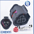 3 Pin 6.3mm Automotive Temperature Control Radiator Fan Switch Connector Wire harness Plug1J0 973 203 1J0973203
