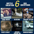 100ml Engine Anti-wear Agent Protective Engine Oil Car Reduction Fine Eliminator Jitter Additive Noise Additive Mainten Amagi