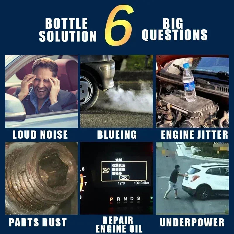 100ml Engine Anti-wear Agent Protective Engine Oil Car Reduction Fine Eliminator Jitter Additive Noise Additive Mainten Amagi