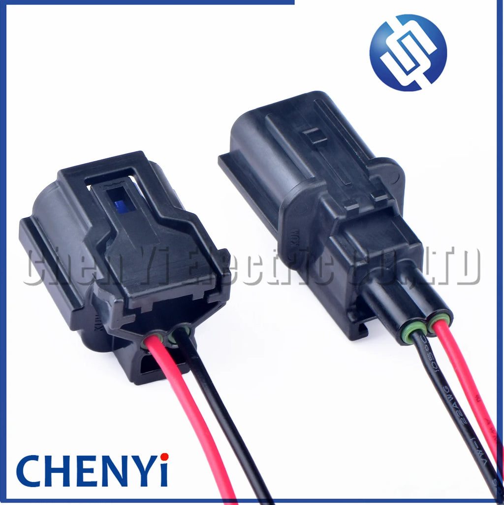 2 Pin auto waterproof connector Fog lamp front bumper lamp harness plug HP285-02021 HP281-02020 HP291-02040 For Hyundai Kia