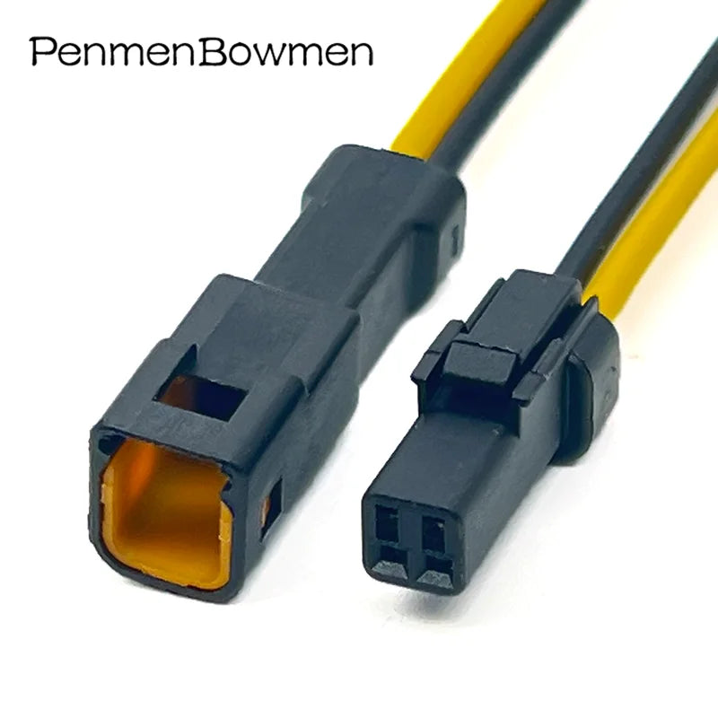 1 Set 2 3 4 6 8 Pin JST Miniature Small Current Rearview Mirror Black Electrical Connectors Wire Harness Plug for Motorcycle