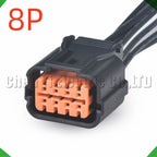 8-Pin Auto Connector Automotive Connectors Front bumper radar probe harness HP281-08020