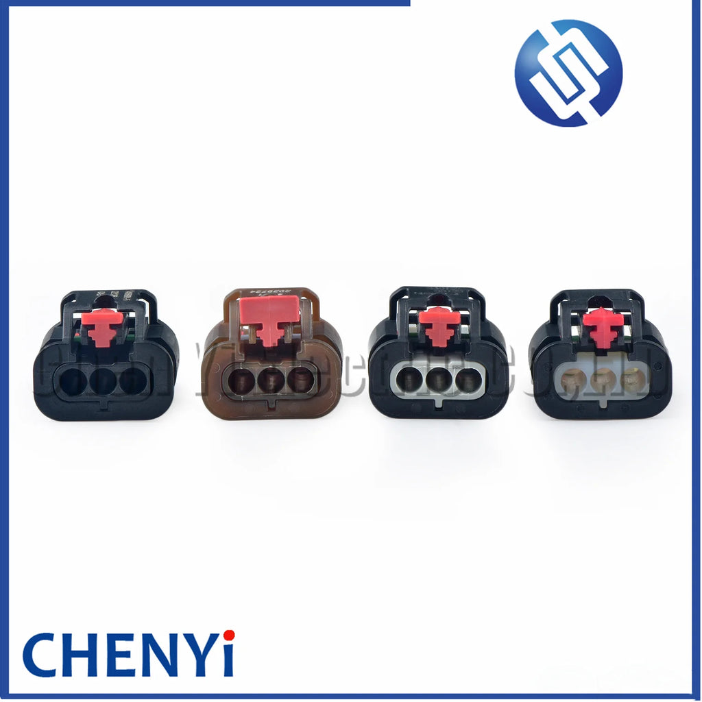 3 Pin Auto Parking Sensor Connector cam Crankshaft position Reverse radar sensor plug 1488991-1 1488991-2 1488991-5 1488991-6
