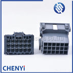 Grey 18 Pin male female Connector Automotive  Plug Unsealed Electric Harness Socket 8-968974-1 1-967629-1 With Terminals