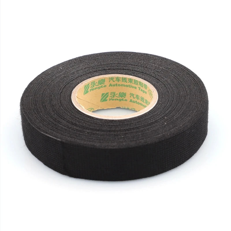 Automotive wiring harness flannel tape, high-temperature resistant soundproof electrical insulating tape, 10*15m