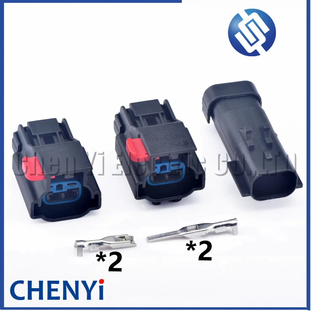 2 Pin auto waterproof Temperature sensor connector Air solenoid valve plug 54200206 54200210 For Cummins Jeep Lincoln Chrysler