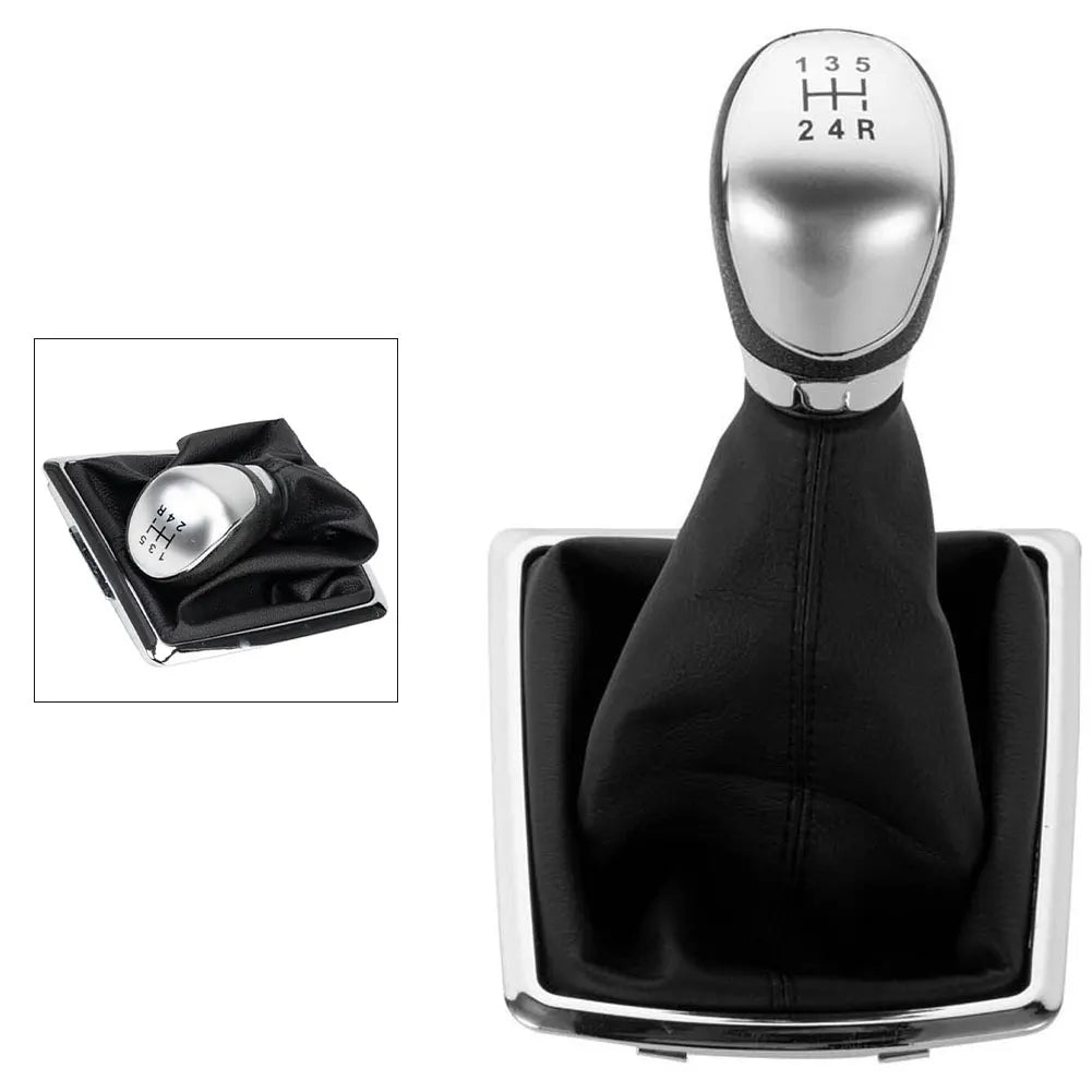 5 Speed Gear Shift Lever Knob With Rod Dust Cover For Ford For Focus For MK2 Manual Transmission Cover Shift Knob Assembly