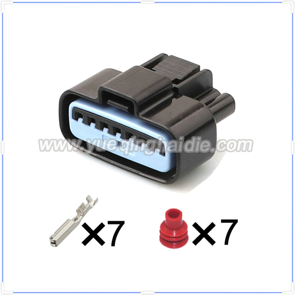 7 Pin Connector Waterproof 1mm Female Connector Automotive Wiring Harness Cable Socket PB536-07027 PB546-07840 08061010