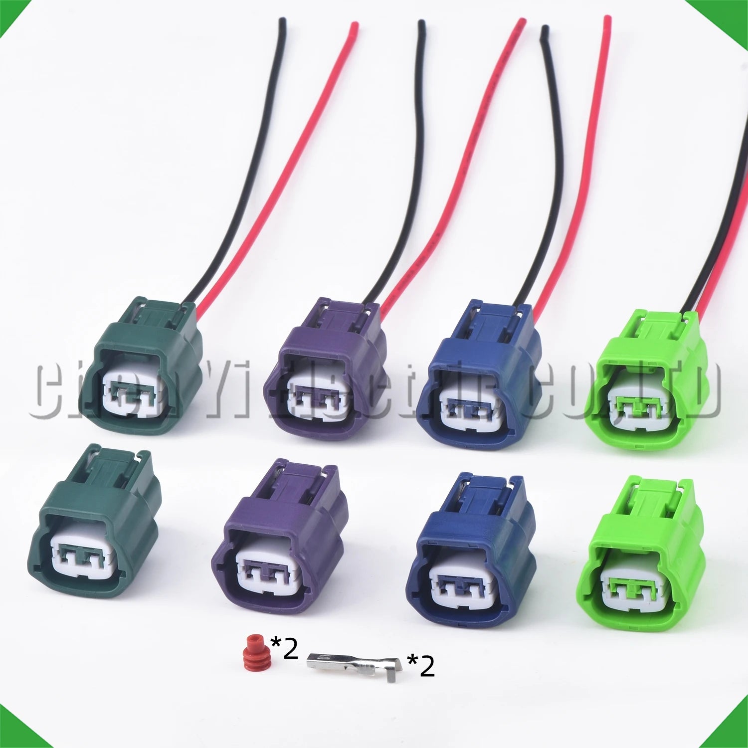 2-Pin Connector Connector Automotive water temperature waterproof wiring Nissan