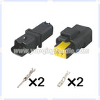 2 Pin Connector Waterproof 1.5mm Male Female Connectors Auto Wiring Harness Cable Plug CON-391 211PC02280081 211PC022S0049