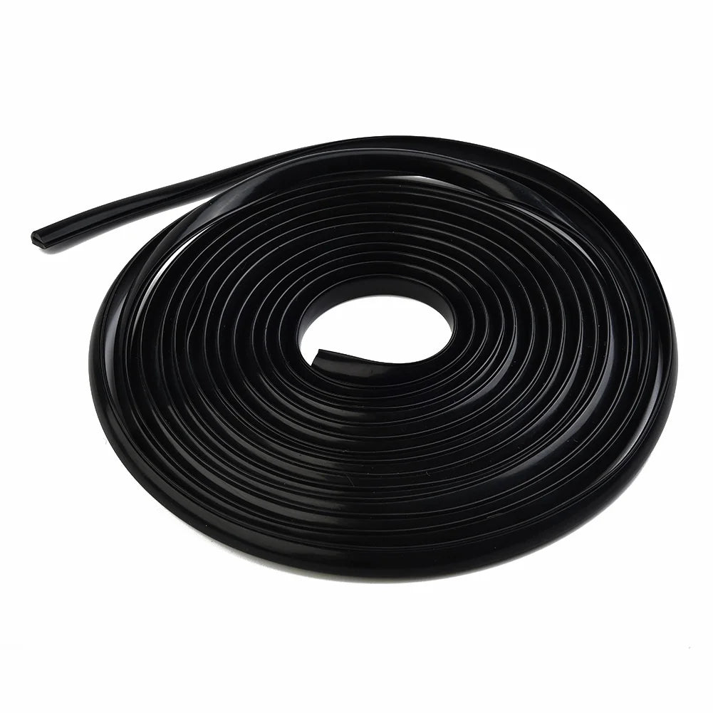 1 Pc 5M Car Door Edge Protector Strip Trim U Shape Rubber Guard Seal 11mmx5mm Auto Care sealing strip Tools decoration