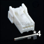 2/3/4 Pin Automotive Connector Car Rearview Mirror Wire harness Plug 3A03FW 3A04FW 3A02FW 7283-8630 6098-1120